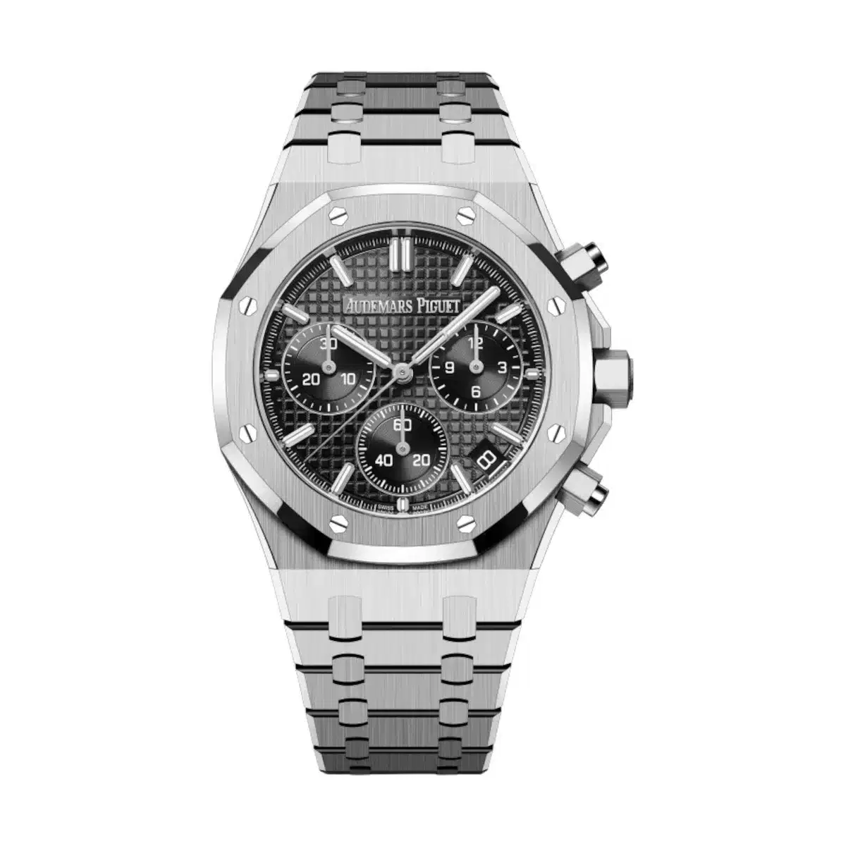 Audemars Piguet 26240ST.OO.1320ST.06 Royal Oak Black Dial Stainless Steel Bracelet