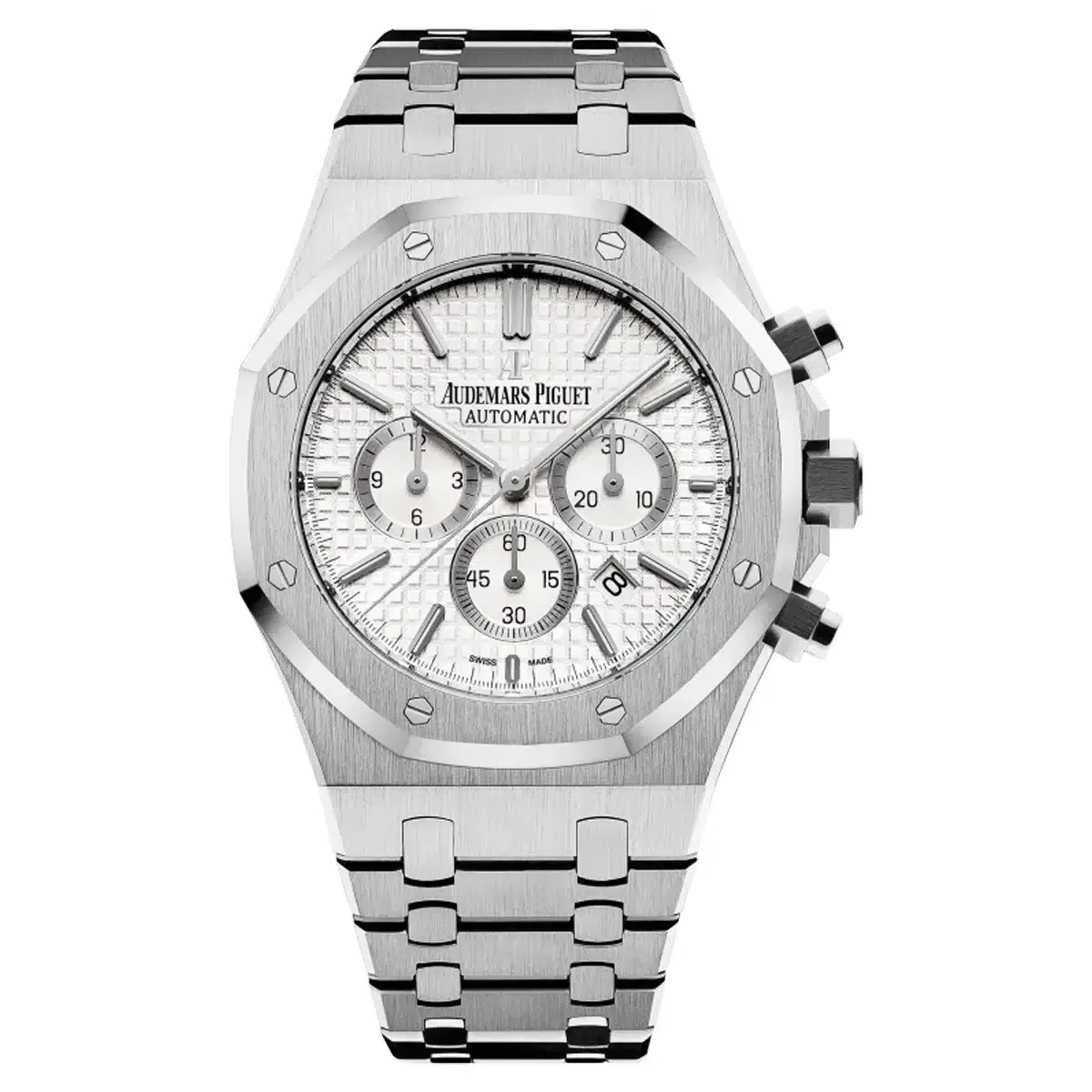 Audemars Piguet 26320ST.OO.1220ST.02 Royal Oak Chronograph Silver-toned Dial 41mm Stainless Steel