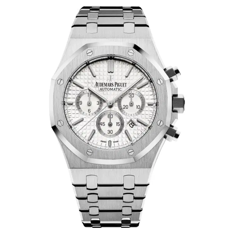 Audemars Piguet 26320ST.OO.1220ST.02 Royal Oak Chronograph Silver-toned Dial 41mm Stainless Steel-Hover-Image