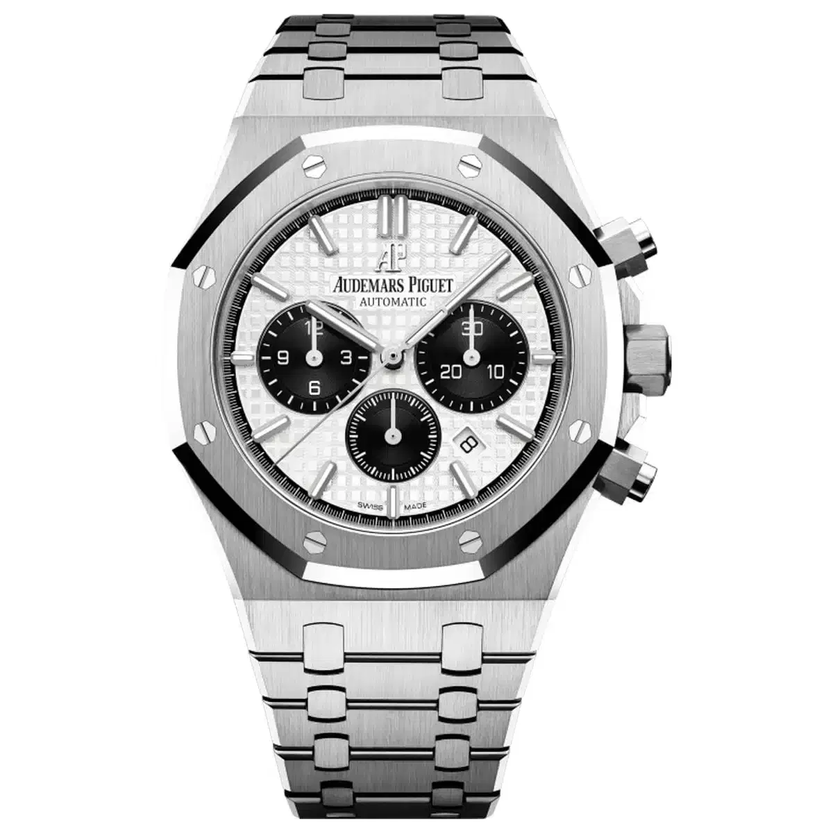 Audemars Piguet 26331ST.OO.1220ST.03 Royal Oak Chronograph White Panda Dial Watch