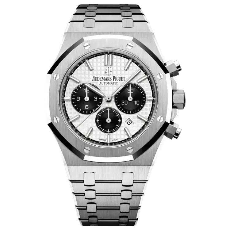 Audemars Piguet 26331ST.OO.1220ST.03 Royal Oak Chronograph White Panda Dial Watch-Hover-Image