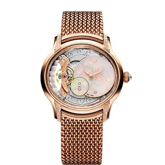 Audemars Piguet 77244OR.GG.1272OR.01 Millenary Frosted Gold Opal Dial