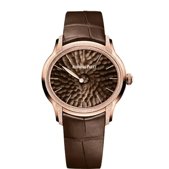 Audemars Piguet 77266OR.GG.A823CR.01 Millenary Frosted Gold Philosophique