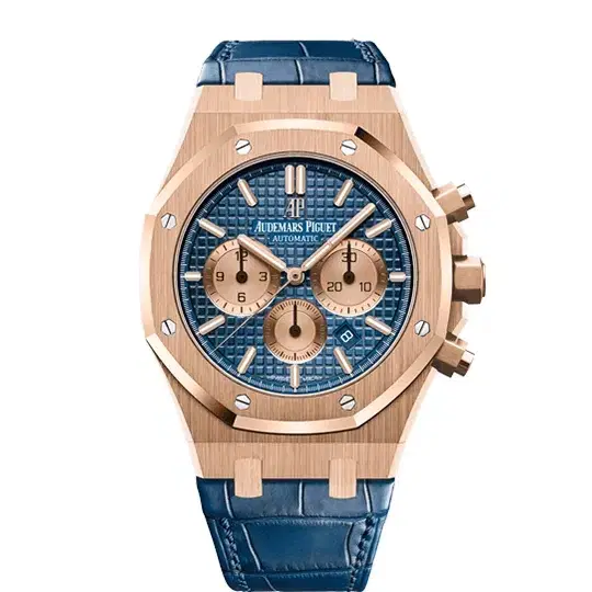 Audemars Piguet 26331OR.OO.D315CR.01 Royal Oak Chronograph Blue Dial-Hover-Image