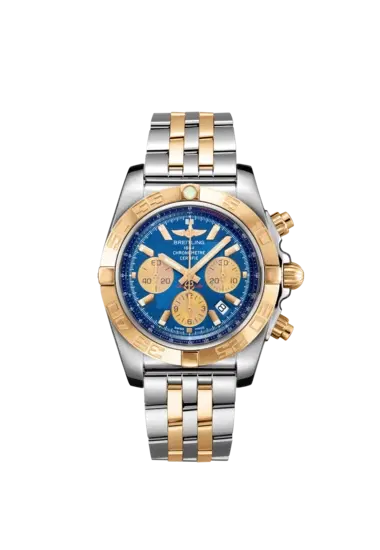 Breitling CB0110121C1C1 Chronomat 44 Stainless Steel and 18k Rose Gold "Metallica Blue" Dial-Hover-Image