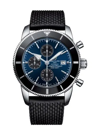 Breitling A1331212 Men’s Superocean Heritage II Chronograph 46 Stainless Steel Blue Dial