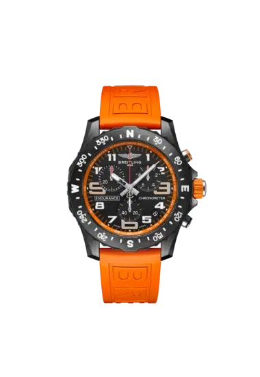 Breitling X82310A51B1S1 Endurance PRO Exclusive Black Matt Ultralight Polymer Breitlight Black Dial