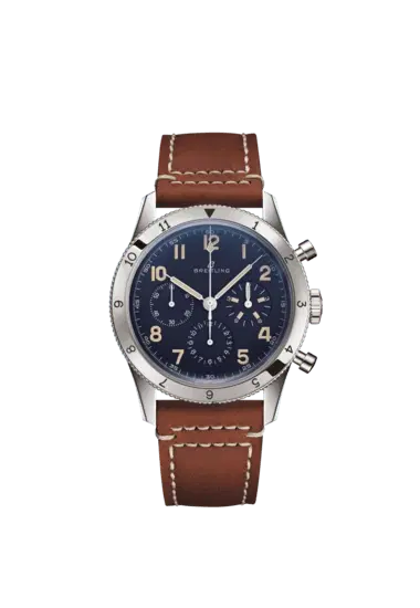 Breitling LB0920131C1X1 AVI 1953 Edition Platinum Blue Dial 41mm