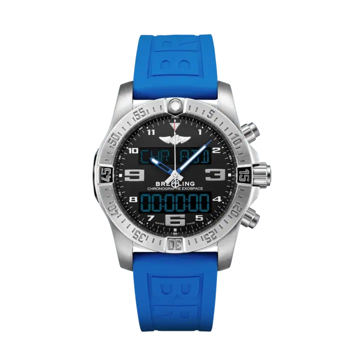 Breitling EB5510H21B1S1 Exospace B55 Brushed finished Titanium "Volcano" black Dial 46mm-Hover-Image