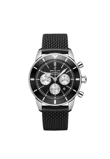 Breitling AB0162121B1S1 Superocean Heritage B01 Chronograph 44 Stainless Steel 44mm Black Dial