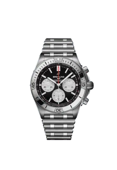 Breitling AB0134101B1A1 Chronomat B01 42 Stainless Steel Black Dial