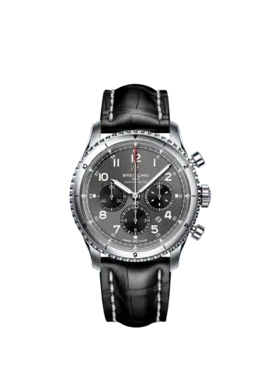 Breitling AB0119131B1P1 Aviator 8 B01 Chronograph 43 Stainless Steel Anthracite Dial