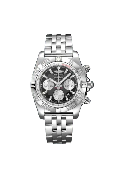 Breitling AB0110121B1A1 Chronomat 44 Stainless Steel Onyx Black Dial
