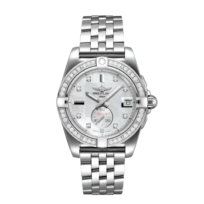 Breitling A37330531A1A1 Galactic 36 Automatic Stainless Steel Mother-of-pearl Dial-Hover-Image