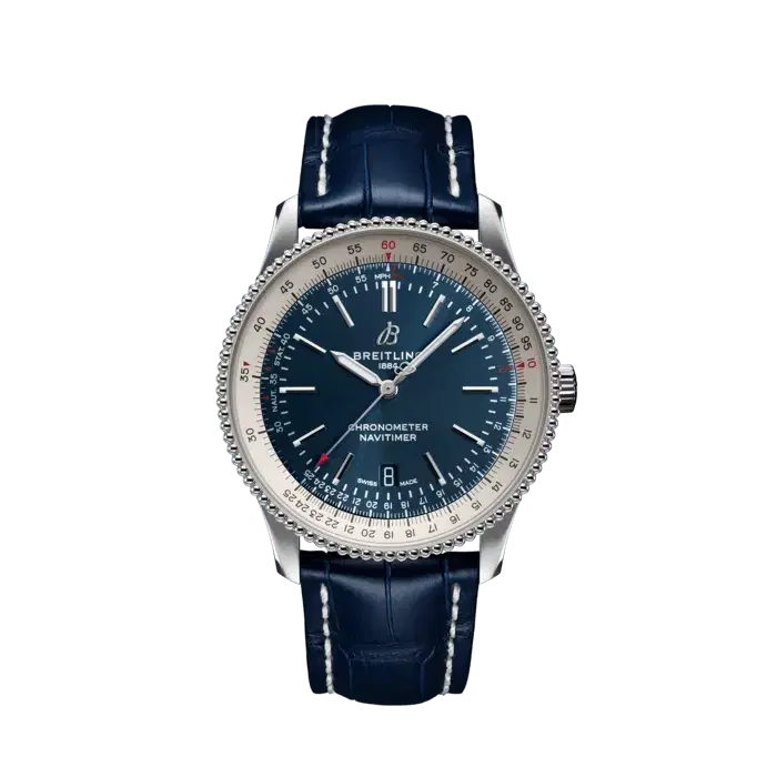 Breitling A17326211C1P3 Navitimer Automatic 41 Stainless Steel Blue Dial-Hover-Image