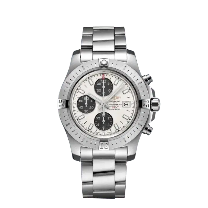 Breitling A13388111G1A1 Colt Chronograph Automatic 44mm Stainless Steel Stratus Silver Dial