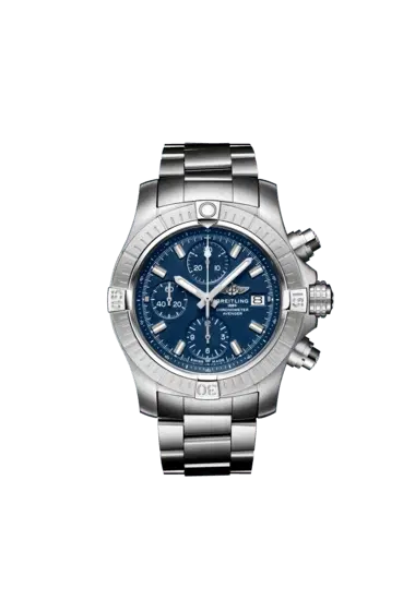Breitling A13385101C1A1 Avenger Chronograph 43 Stainless Steel Blue Dial