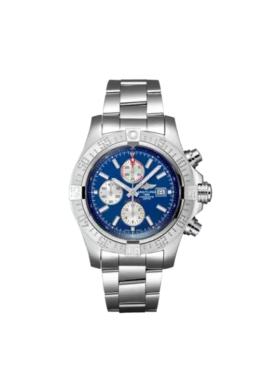 Breitling Dial A13371111C1A1 Super Avenger II 48mm Stainless Steel "Mariner Blue"-Hover-Image