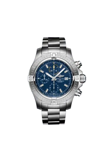 Breitling A13317101C1A1 Avenger Chronograph 45 Stainless Steel Blue Dial-Hover-Image