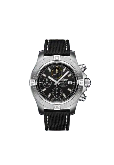 Breitling A13317101B1X1 Avenger Chronograph 45 Stainless Steel Black Dial