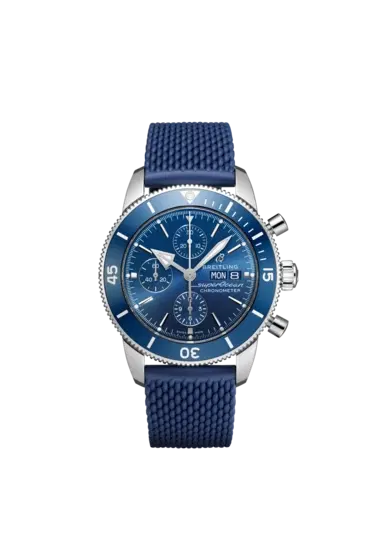 Breitling A13313161C1S1 Superocean Heritage Chronograph 44 Stainless Steel Blue Dial