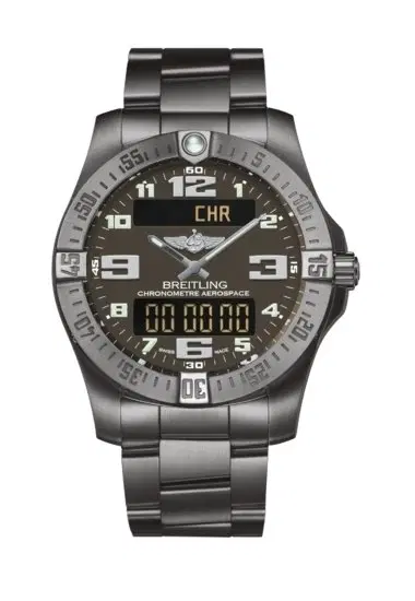 Breitling E79363101F1E1 AEROSPACE EVO 43mm Titanium Anthracite Dial