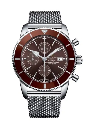 Breitling A13312331Q1A1 Superocean Heritage II Chronograph 46 Stainless Steel Bronze Dial-Hover-Image