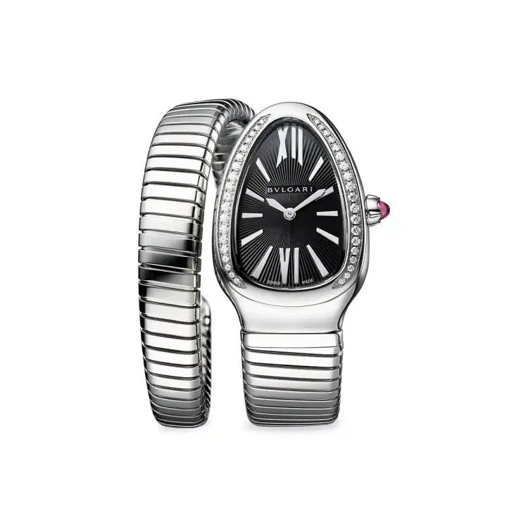 Bvlgari Serpenti 103434 Steel with diamonds 35mm Women's quartz Watch-Hover-Image