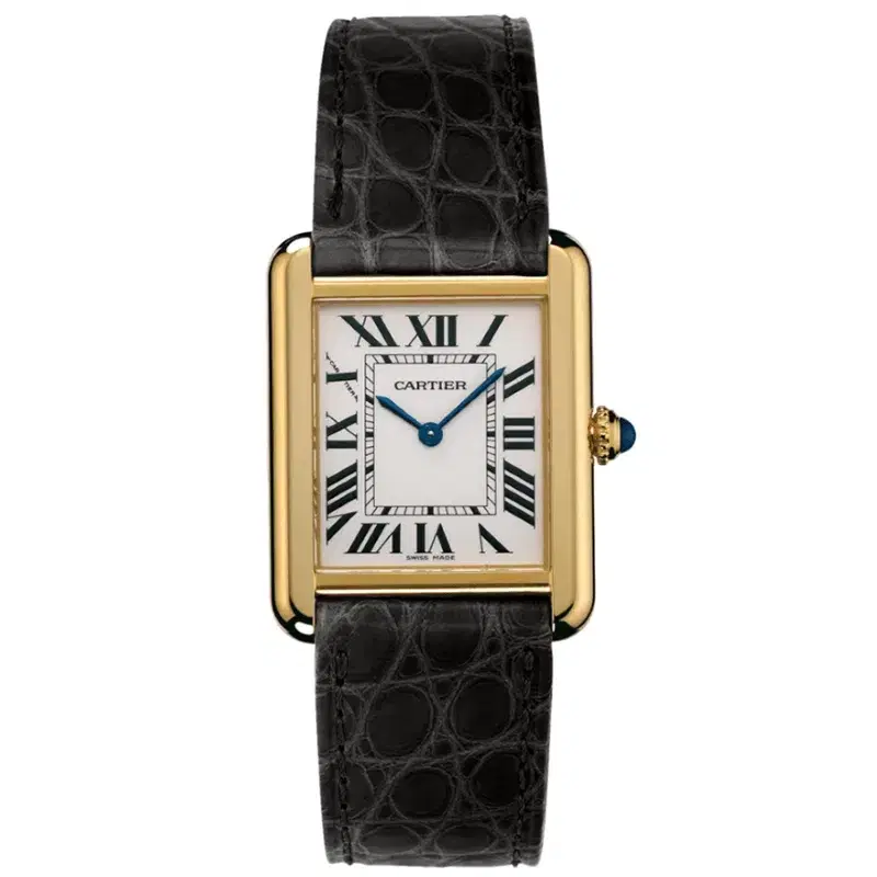 Cartier W5200002 Tank Solo Small Yellow Gold Watch