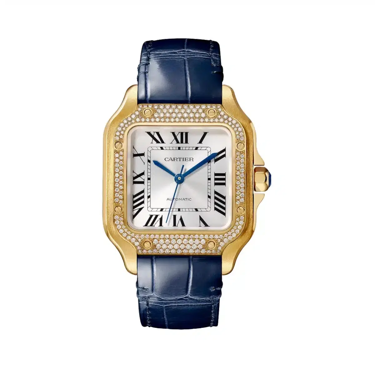 Cartier WJSA0013 Santos de Cartier Sunray-Effect Dial Medium