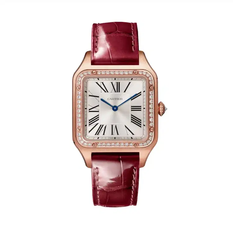 Cartier Santos-Dumont WJSA0016 Silvered Sunray Dial Large-Hover-Image