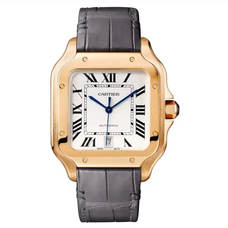 Santos De Cartier WGSA0019 Large Rose Gold Watch-Hover-Image