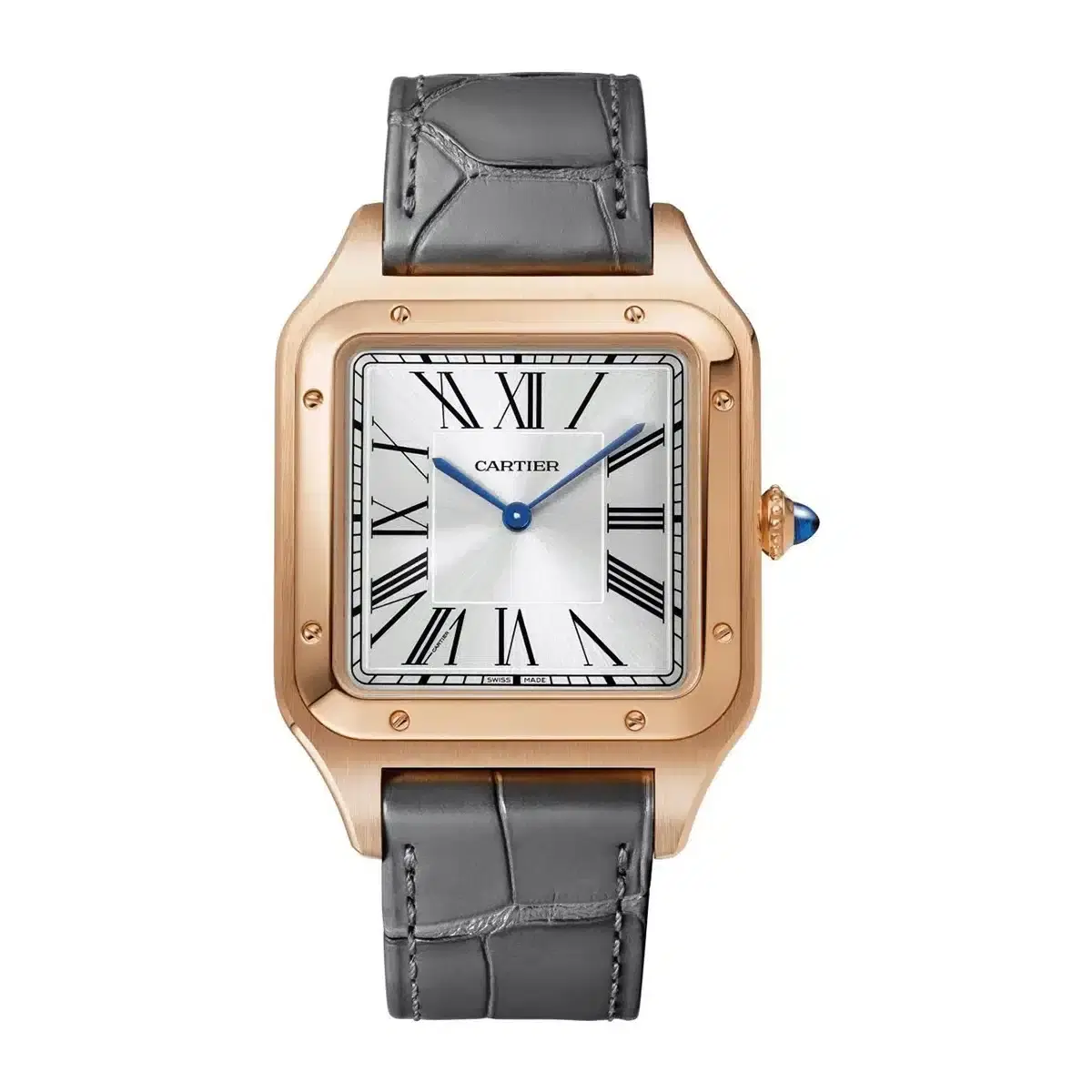 Cartier WGSA0032 Santos-Dumont Silver Dial Extra Large