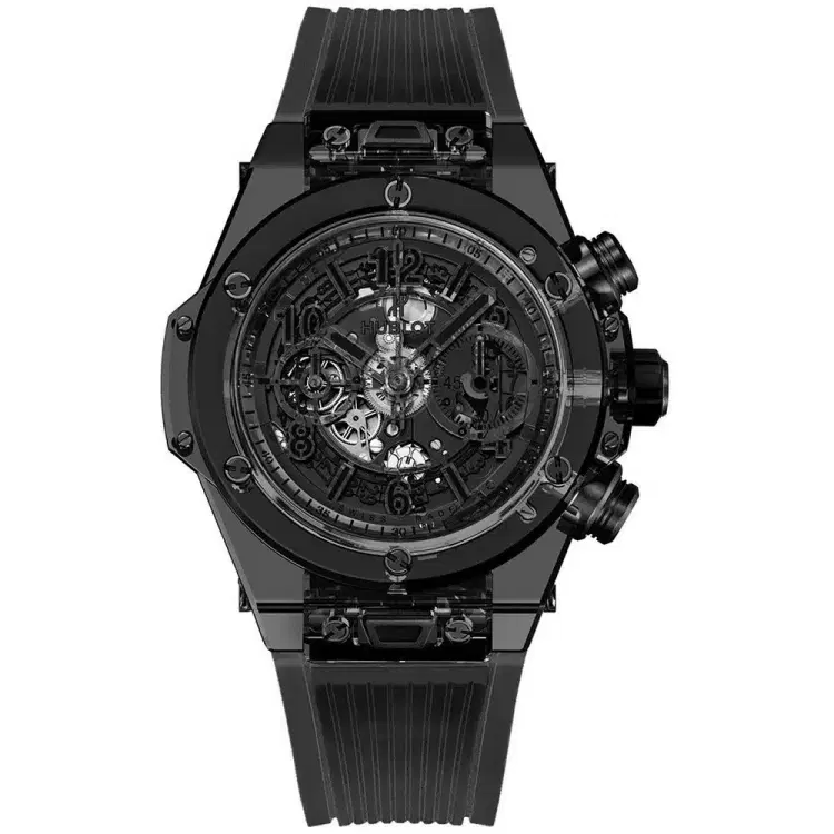 Hublot 411.JB.4901.RT Big Bang UNICO 45mm Mens Watch All Black Sapphire-Hover-Image