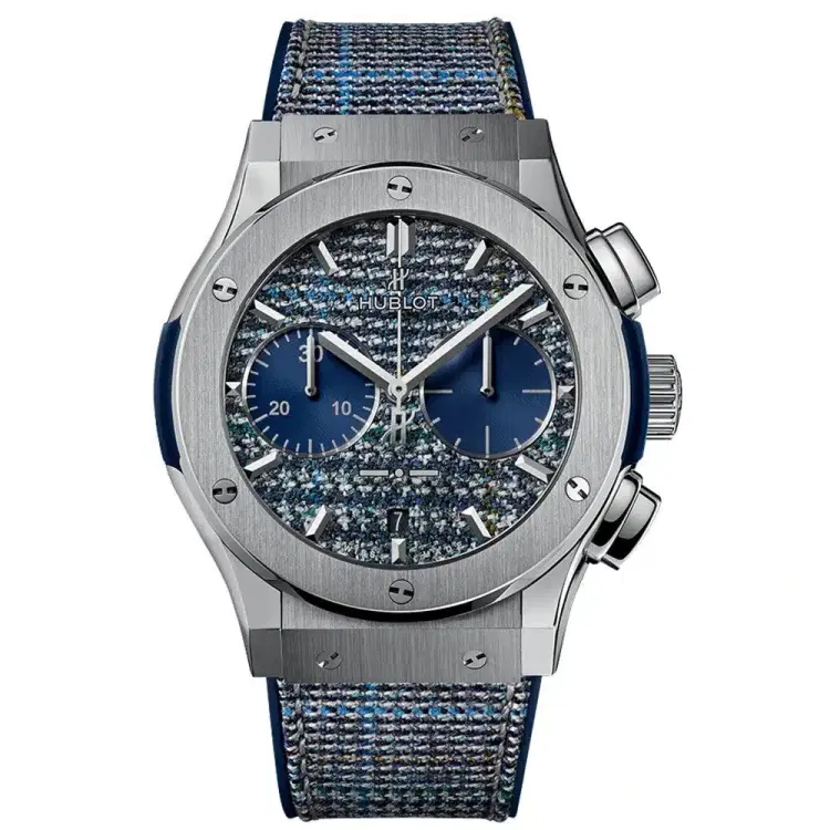 Hublot 521.NX.2701.NR.ITI17 Classic Fusion Chronograph 45mm Mens Watch Prince de Galles Titanium-Hover-Image