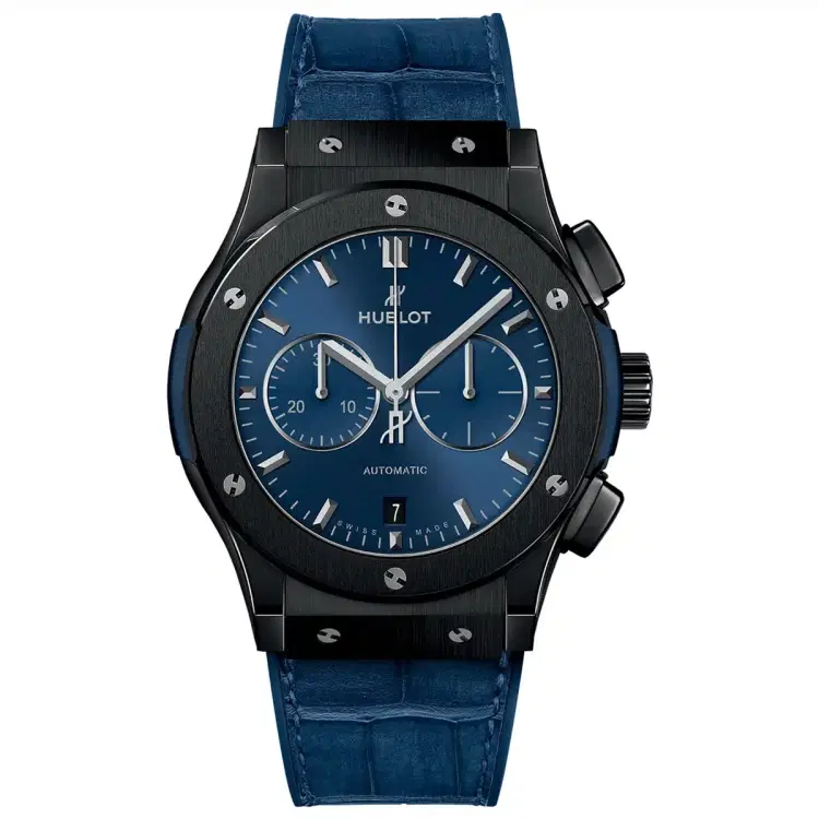 Hublot 541.cm.7170.lr Classic Fusion Chronograph 42mm Mens Watch Ceramic Blue Watch-Hover-Image