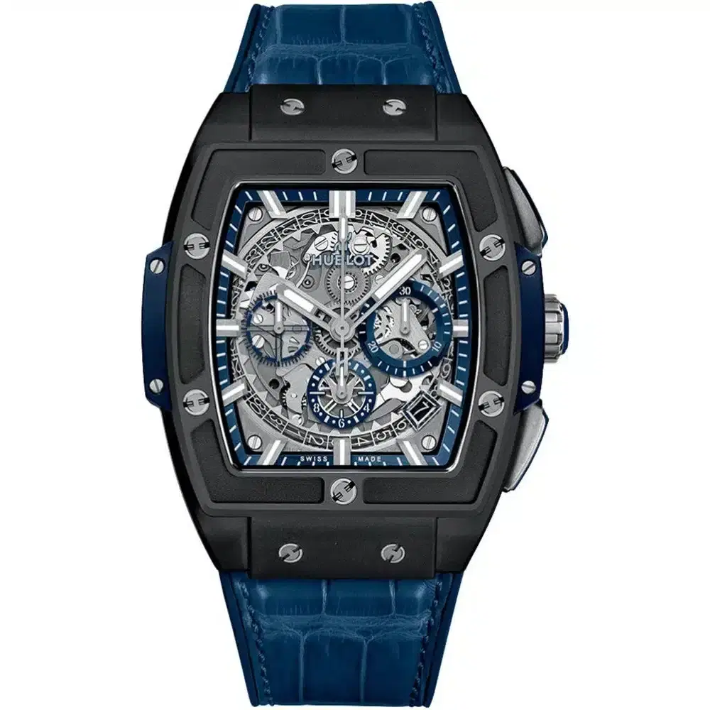 Hublot 641.ci.7170.lr Spirit Of Big Bang Chronograph 42mm Mens Watch Ceramic Blue