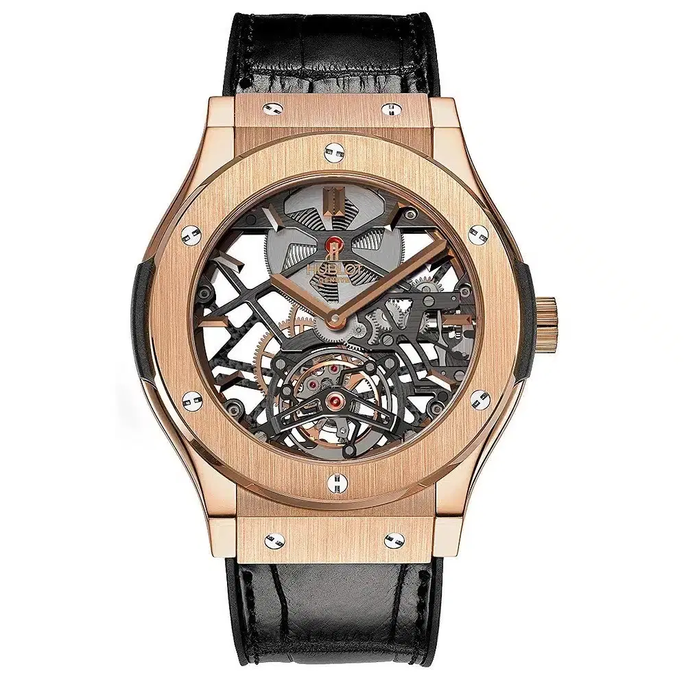Hublot 505.ox.0180.lr Classic Fusion Tourbillon 45mm Mens Watch