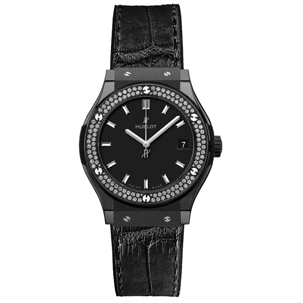 Hublot 581.cm.1171.lr.1104 Classic Fusion Quartz 33mm Ladies Watch