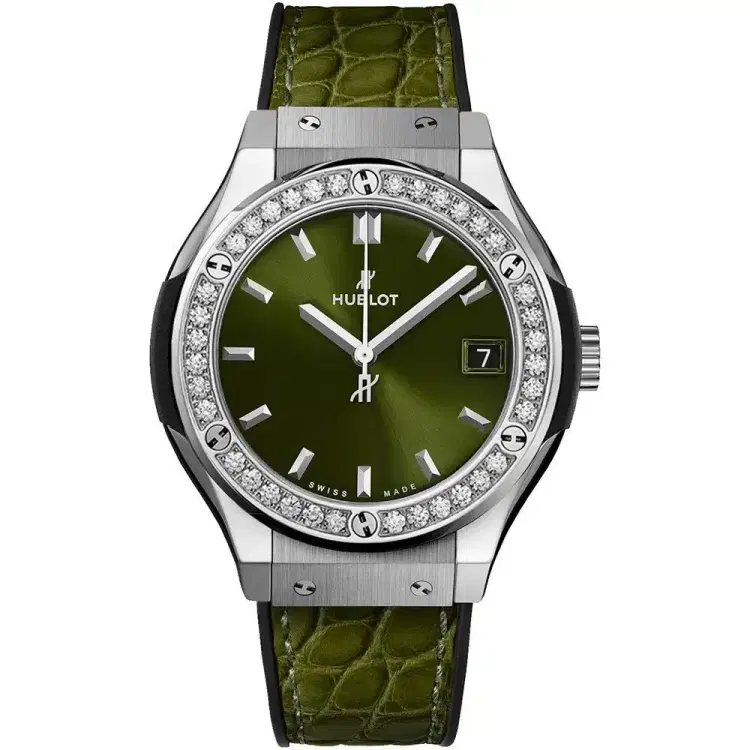 Hublot 581.NX.8970.LR.1104 Classic Fusion Quartz 33mm Ladies Watch-Hover-Image
