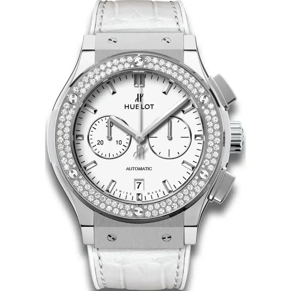 Hublot 541.ne.2010.lr.1104 Classic Fusion Chronograph 42mm Ladies Watch