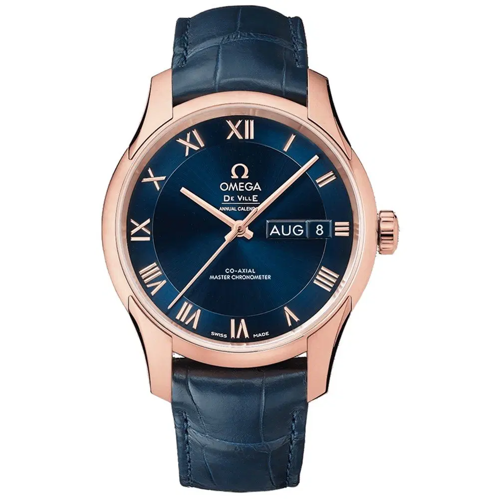 Omega 433.53.41.22.03.001 De Ville Hour Vision Annual Calendar Co-Axial Master Chronometer Watch