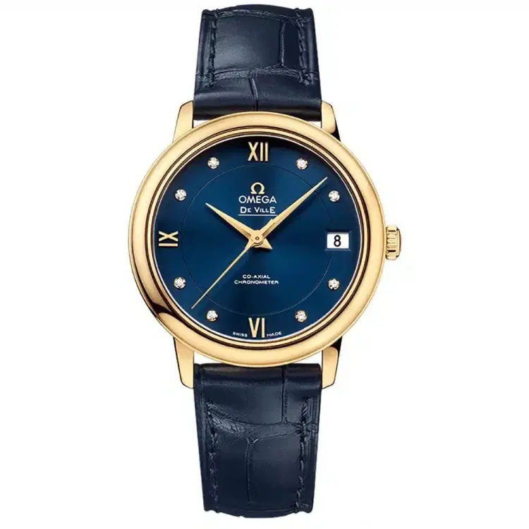 Omega 424.53.33.20.53.002 De Ville Prestige Co-Axial Watch –...-Hover-Image