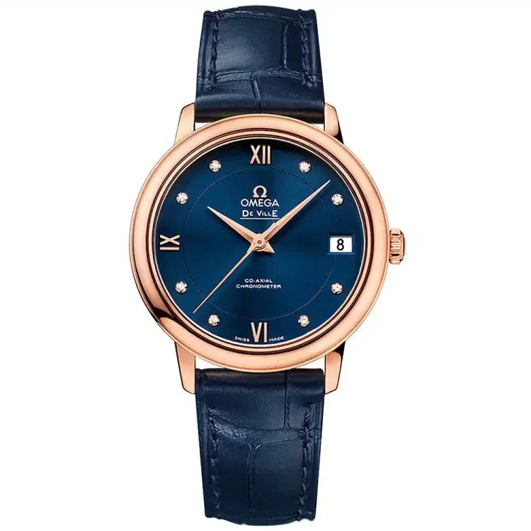 Omega 424.53.33.20.53.001 De Ville Prestige Co-Axial Watch –...-Hover-Image