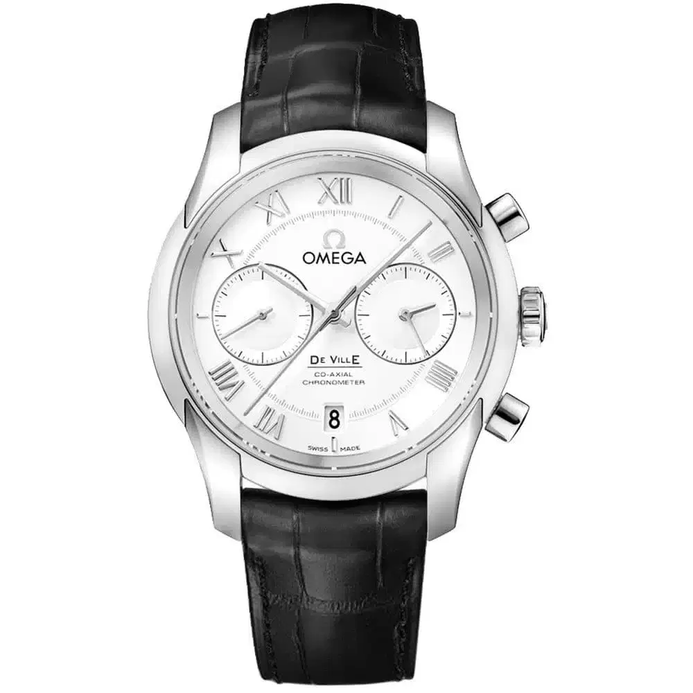 Omega 431.13.42.51.02.001 De Ville Co-Axial Chronograph Watch –...