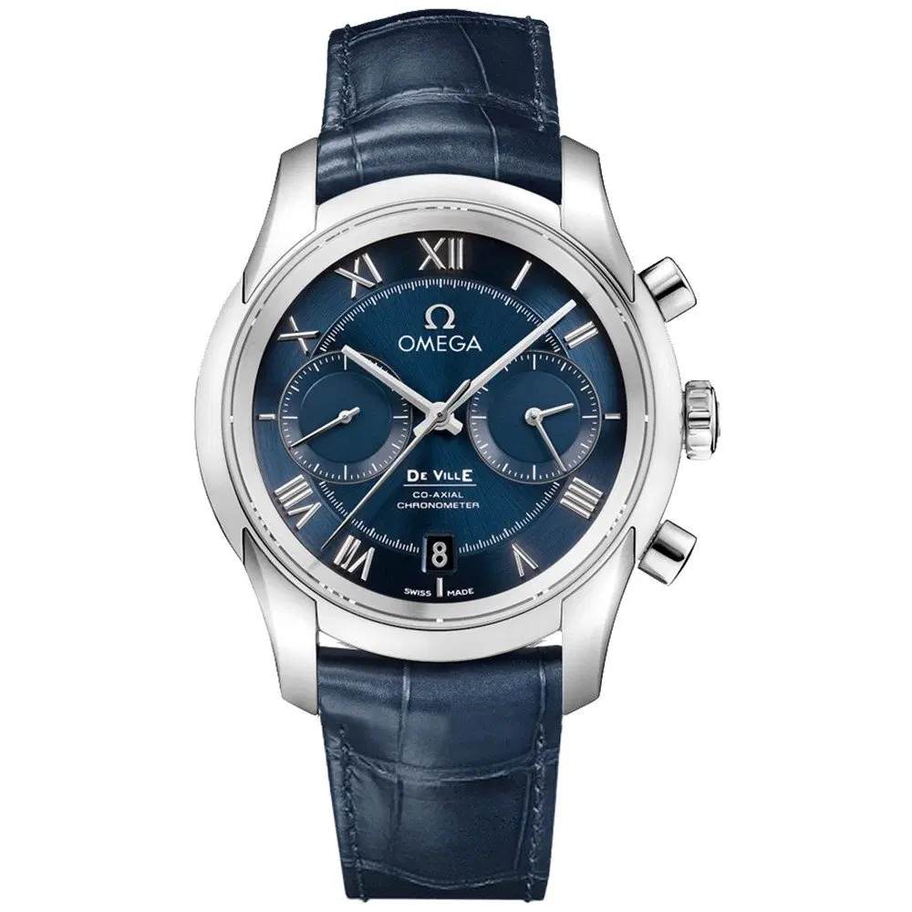 Omega 431.13.42.51.03.001 De Ville Co-Axial Chronograph Watch –...