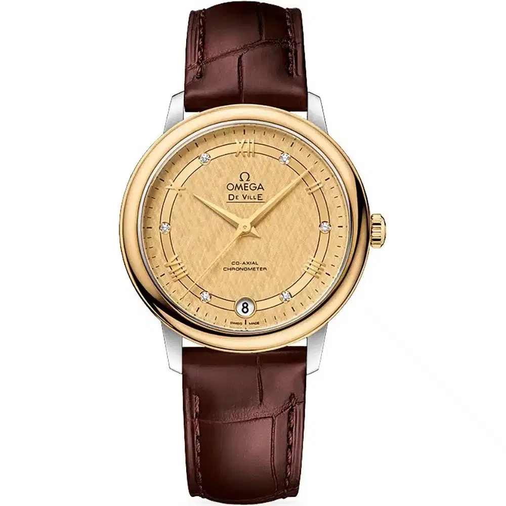 Omega 424.23.33.20.58.001 De Ville Prestige Co-Axial Watch –...