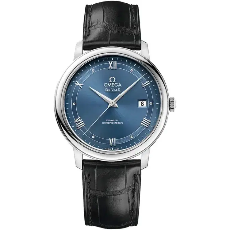 Omega 424.13.40.20.03.002 De Ville Prestige Co-Axial Watch –...-Hover-Image