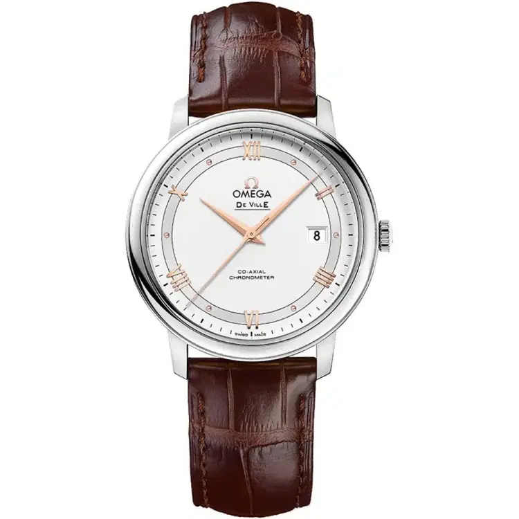 Omega 424.13.40.20.02.002 De Ville Prestige Co-Axial Watch –...-Hover-Image