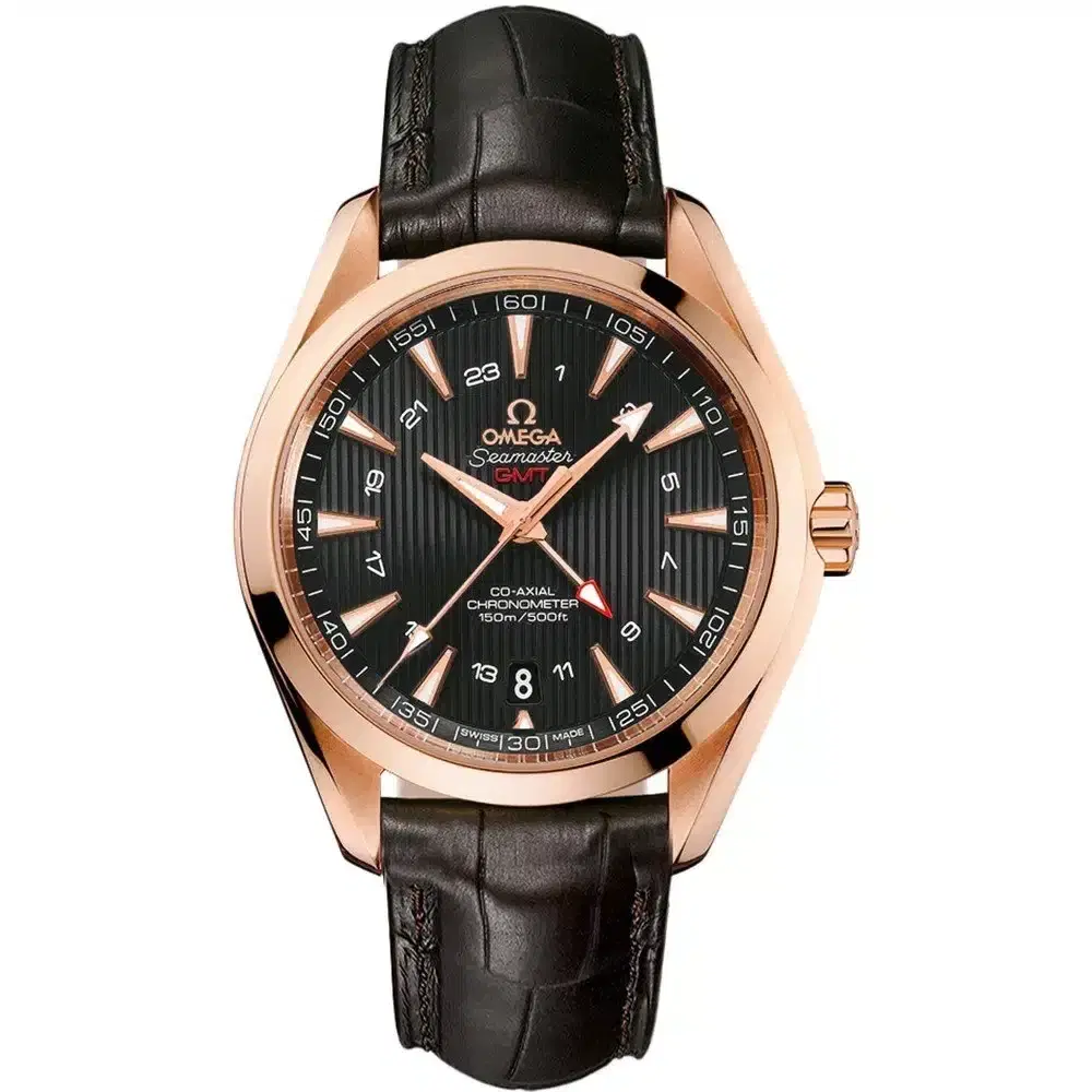 Omega 231.53.43.22.06.002 Aqua Terra 150m GMT Watch  